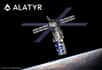 Projet de station spatiale robotique et intelligente. Plus besoin d'astronaute à bord ! © Alatyr